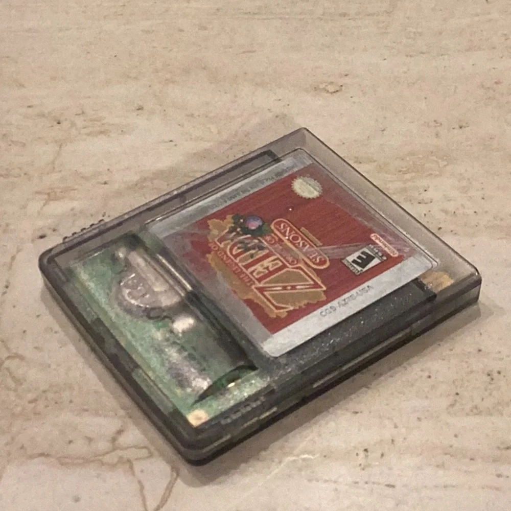 The Legend Of Zelda Oracle Of Seasons Gameboy Color Game Nintendo Game Boy